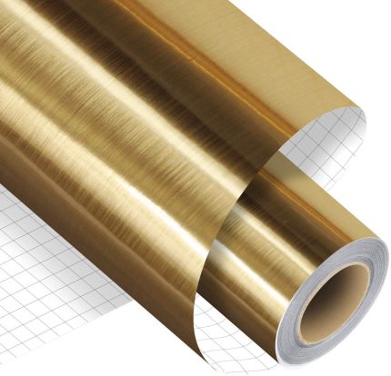 Sublimation Metal sticker (Golden)