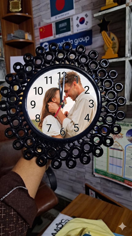 Wall Clock Custom /553/ কাস্টমাইজ দেয়াল ঘড়ি