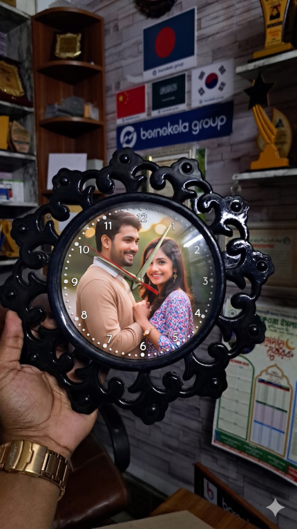 Wall Clock Custom /551/  কাস্টমাইজ দেয়াল ঘড়ি