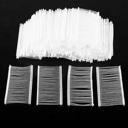 5000 Pcs 65mm Clear Fine Tag Pins Tag Barbs Tagging Gun Fasteners